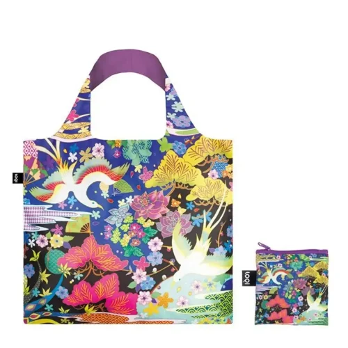 DANCING BIRDS- LOQI TOTE BAG