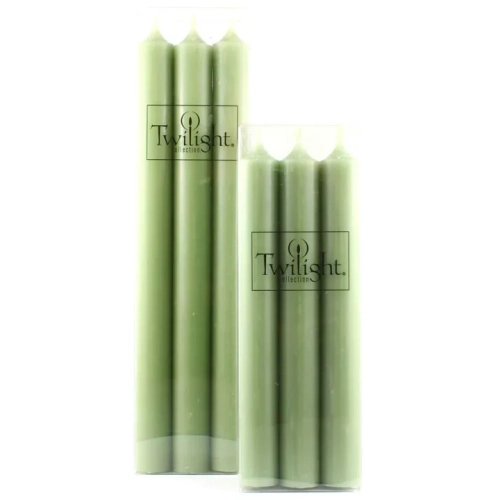 10" Dinner Candle - Light Sage Light Sage