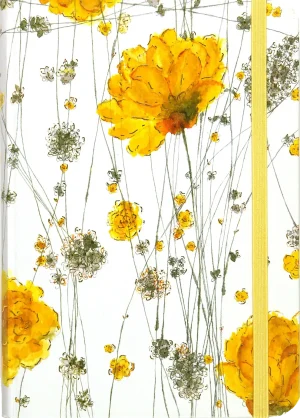 Yellow Flowers Small Journal