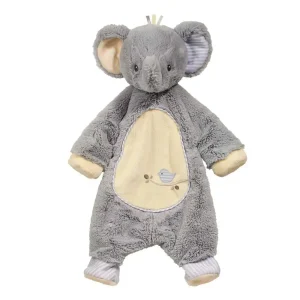 Joey Grey Elephant Sshlumpie 19"