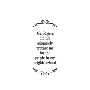 Mr. Rogers Tea Towel