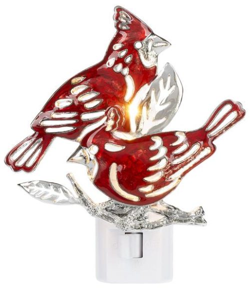 Cardinal Nightlight Ceramic