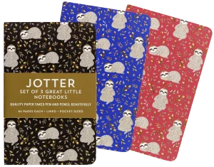 Sloths Jotter Mini Notebooks