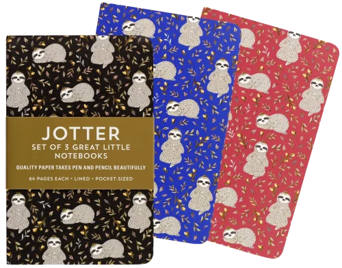 Sloths Jotter Mini Notebooks