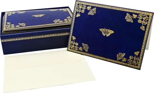 Gilded Butterflies Note Cards