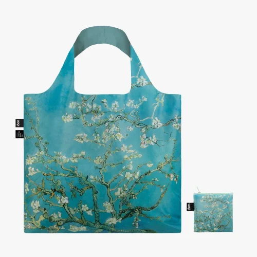 Loqi Tote Bag- VanGogh- Almond Blossom
