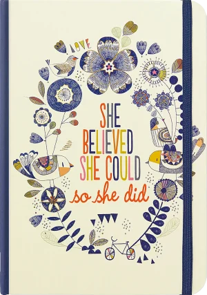 She Believed She Could Small Journal