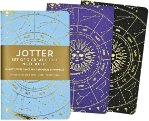 Celestial Jotter Mini Notebook Set