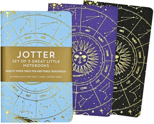 Celestial Jotter Mini Notebook Set