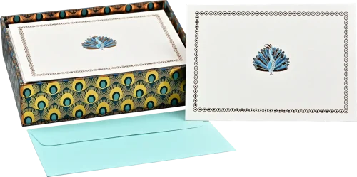 Peacock Note Cards