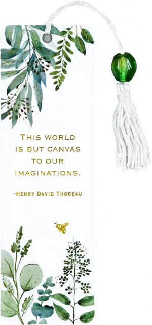 Eucalyptus Beaded Bookmark
