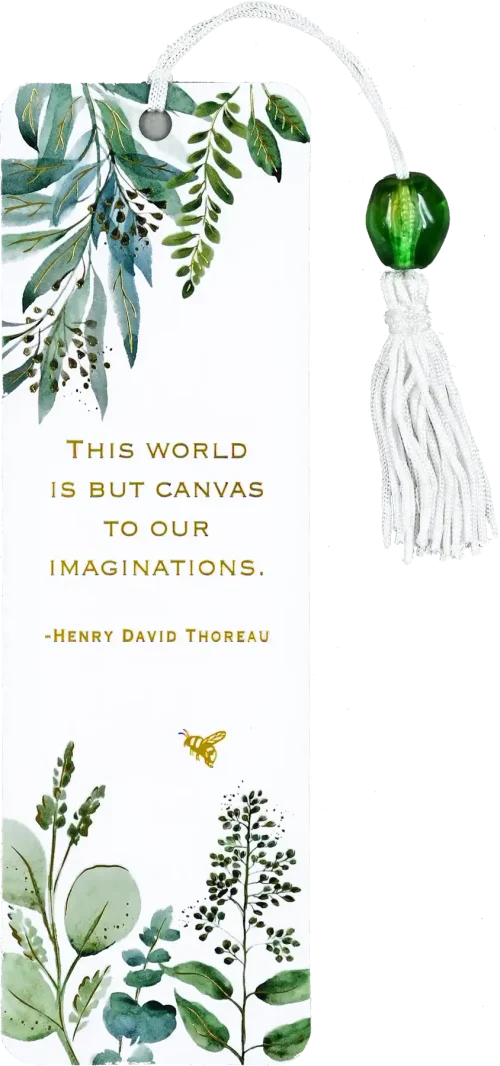 Eucalyptus Beaded Bookmark