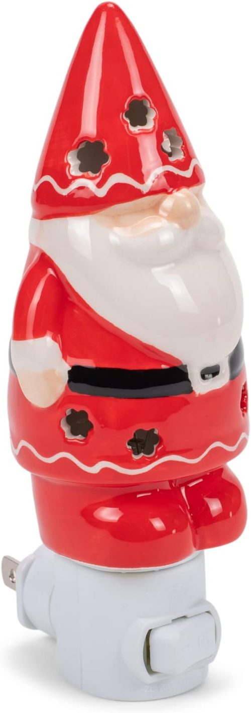 Santa Gnome Night Light