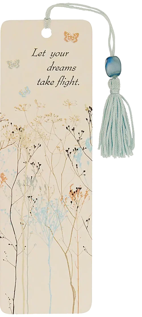 Butterflies Beaded Bookmark