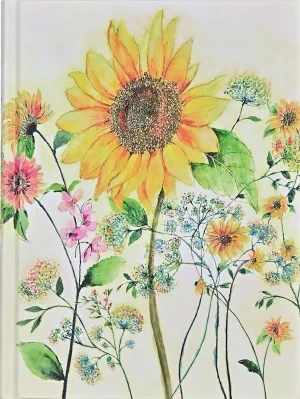 Watercolour Sunflower Journal