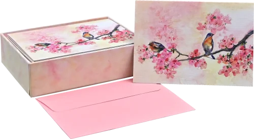 Blossoms in Spring Note Cards