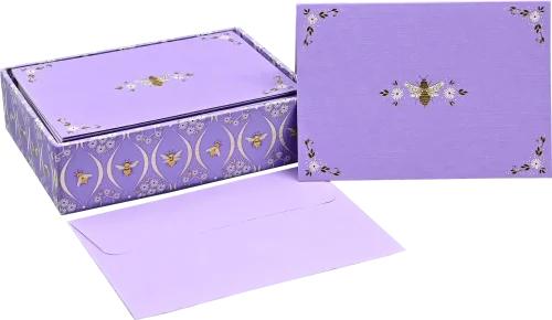 Florentine Bees Note Cards