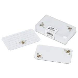 Gold Bee Mini Note Cards