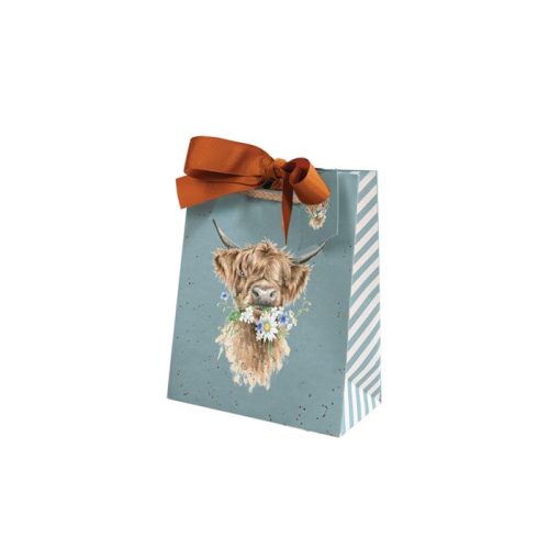 Daisy Coo Small Gift Bag- Cow