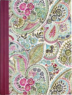 Watercolour Paisley Journal