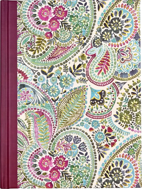 Watercolour Paisley Journal