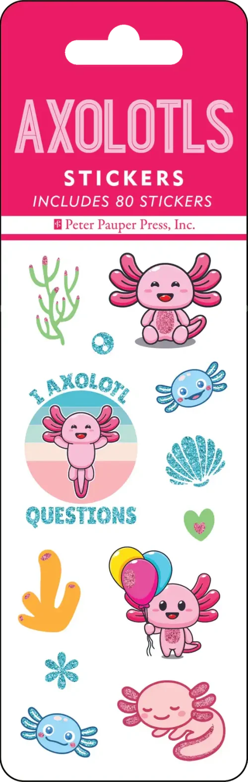 Axolotls Sticker Set