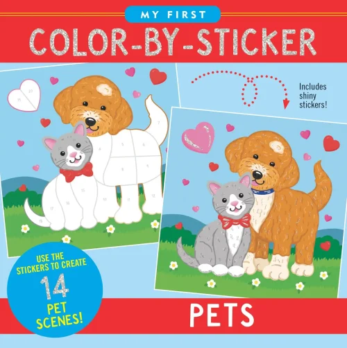 Colour by Sticker Pets Book