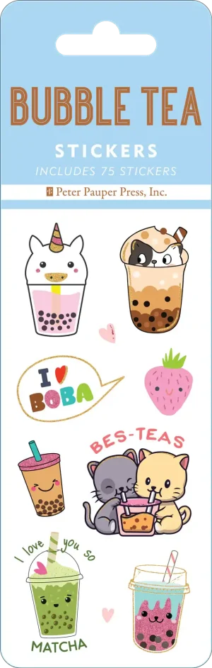 Bubble Tea Sticker Set