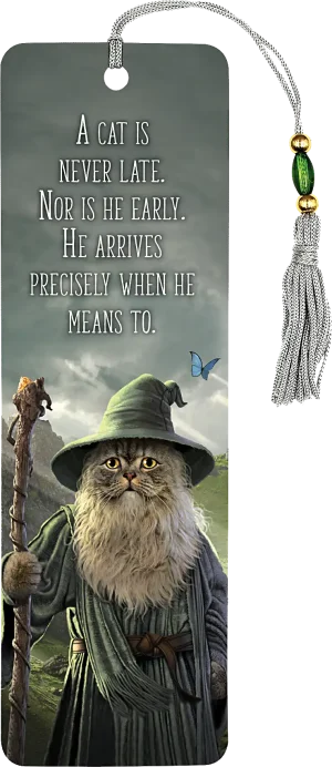CatDalf Beaded Bookmark