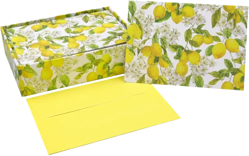 Amalfi Lemon Note Cards