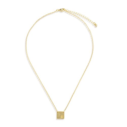 Daisy Charm Gold Necklace