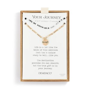 Journey Beaded Strength Necklace