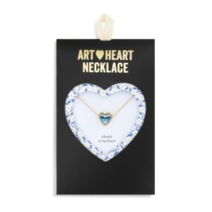 Art Heart Always in my Heart Necklace