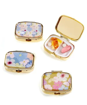 Floral Blossoms Pill Box