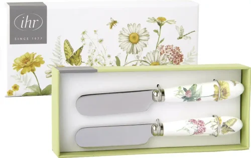 Butter Knife Set: Wildflower and Butterfly