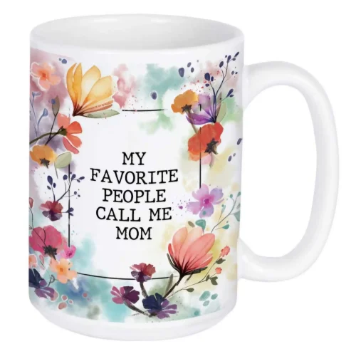 My Favorite People Call Me Mom Boxed Mug