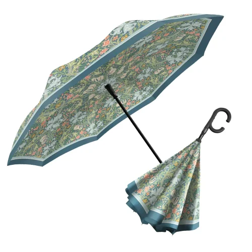 William Morris Lily Reverse Umbrella