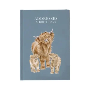 Wrendale The Highlander Address Book