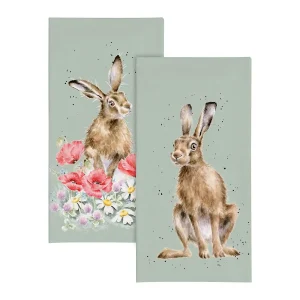 Wrendale Pocket Tissues - Golden Hour Hare